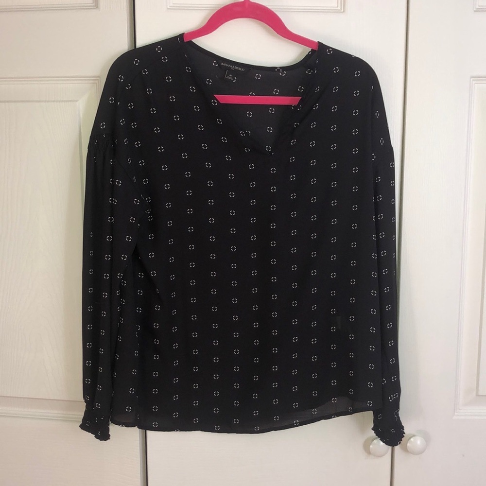 Banana republic work blouse